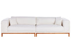 4 Seater Boucle Sofa Off-White VENG