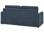 Sofa Bed BENNAS Fabric Blue 3 Seater
