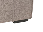 Sofa Bed VUOKATTI Fabric Light Brown 3 Seater