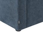 Sofa Bed BENNAS Fabric Blue 3 Seater