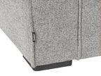 Sofa Bed VUOKATTI Fabric Light Grey 3 Seater