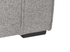 Sofa Bed VUOKATTI Fabric Light Grey 3 Seater