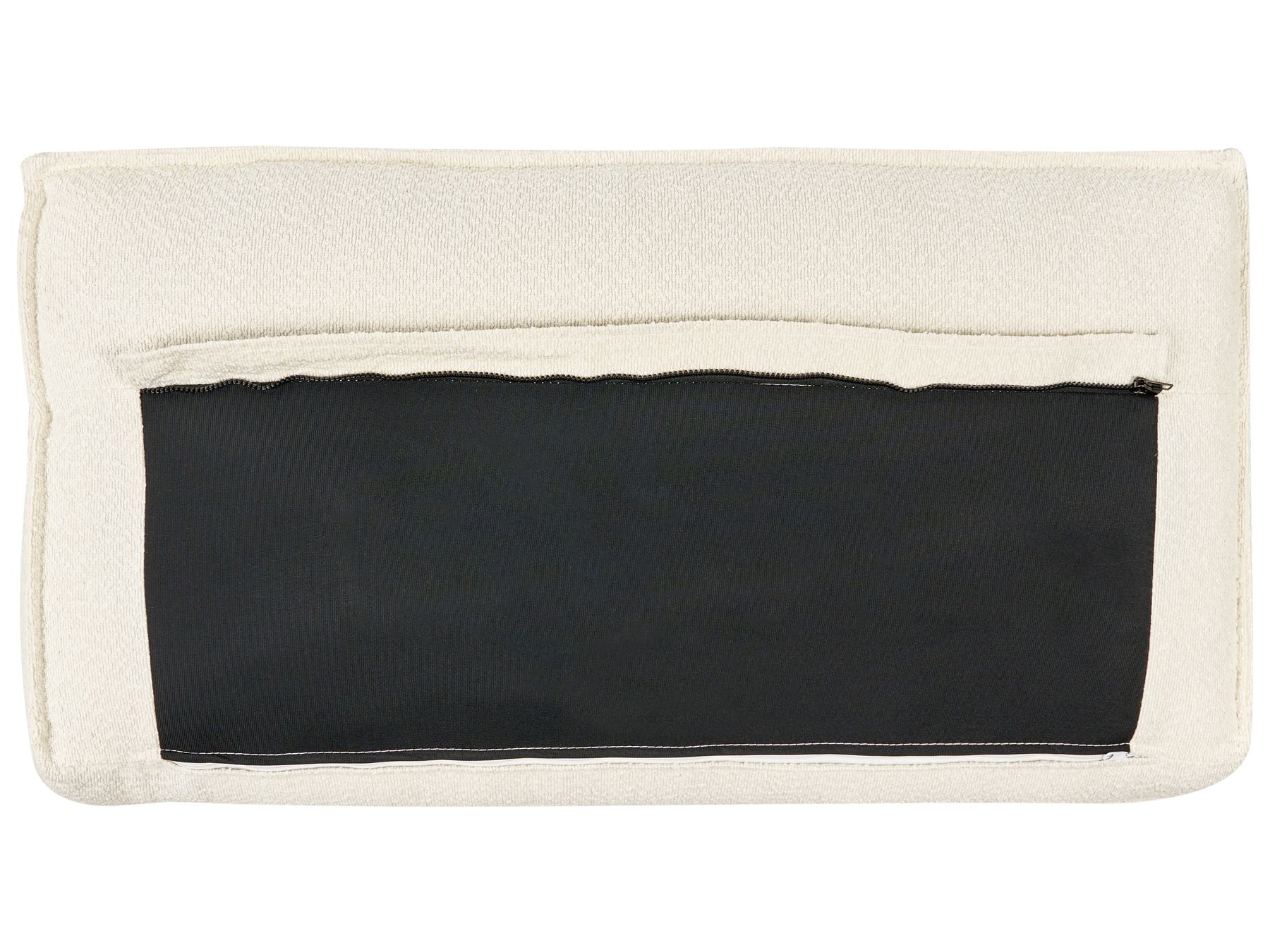 Sofa Bed VUOKATTI Boucle Off-White 3 Seater