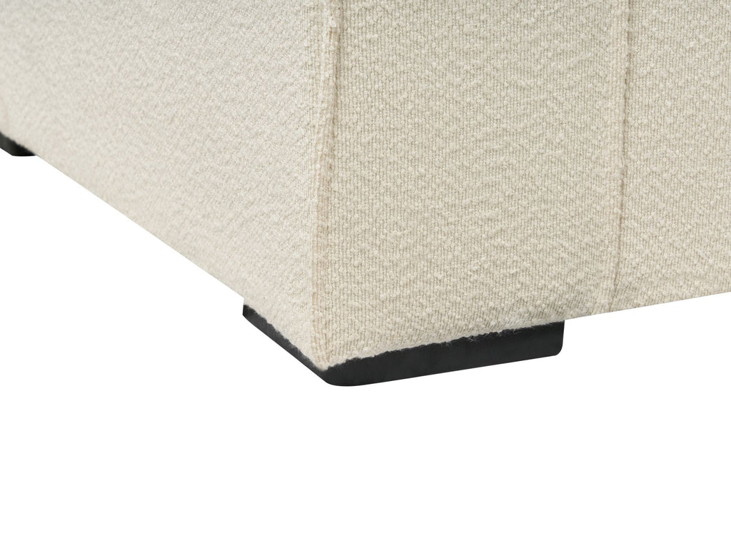Sofa Bed VUOKATTI Boucle Off-White 3 Seater