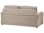 Sofa Bed BENNAS Fabric Taupe 3 Seater