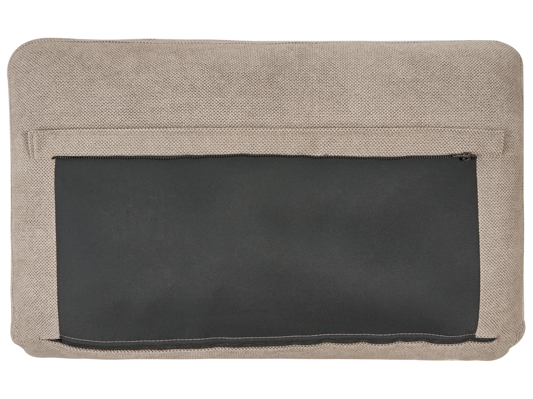Sofa Bed BENNAS Fabric Taupe 3 Seater