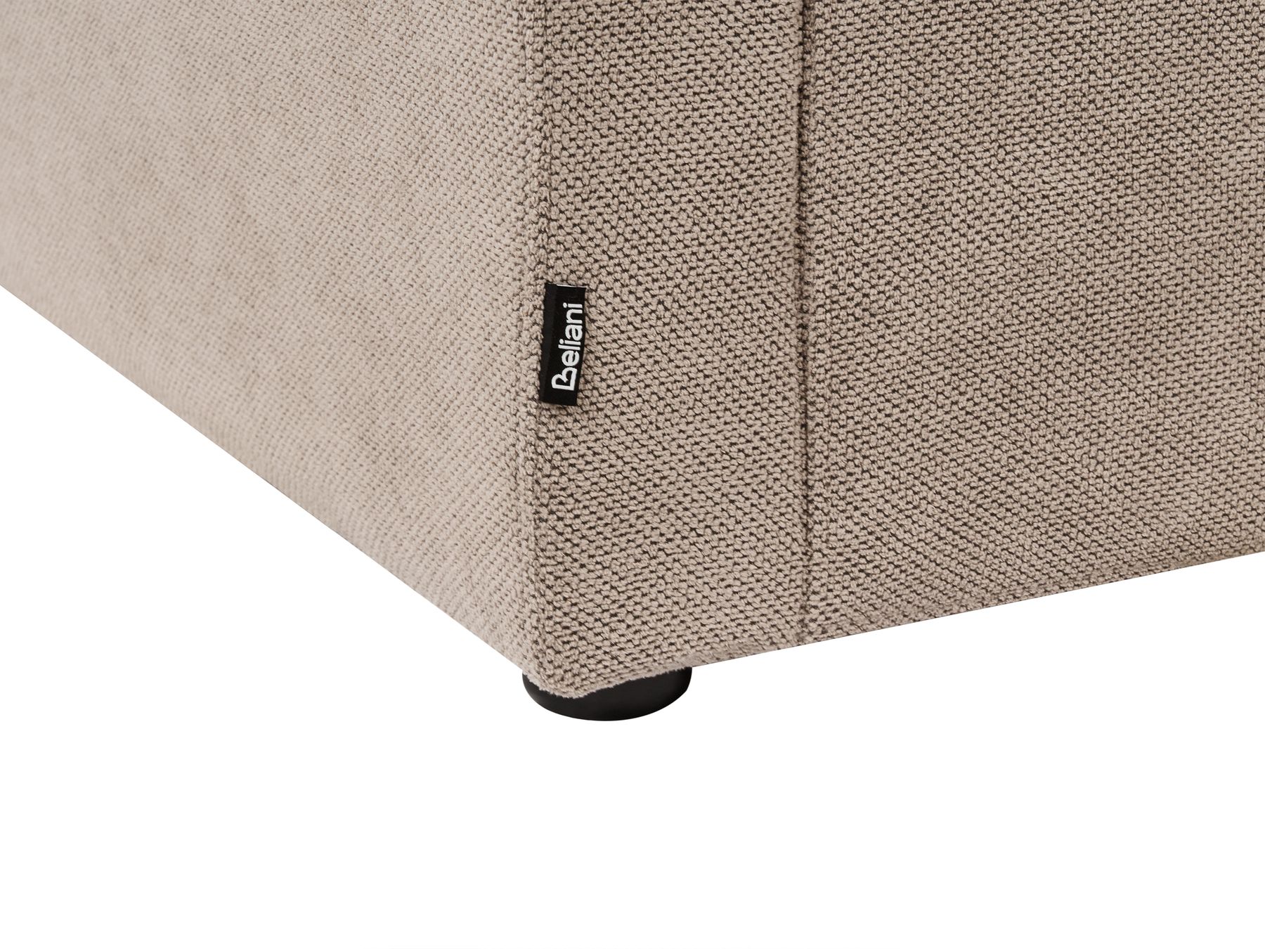 Sofa Bed BENNAS Fabric Taupe 3 Seater