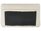 Sofa Bed BENNAS Boucle Light Beige 3 Seater