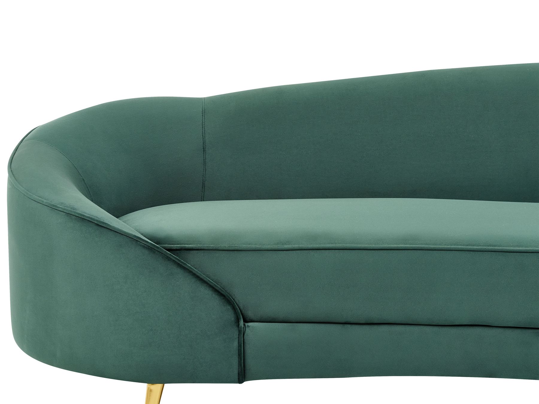 Velvet Sofa Emerlad Green SAVAR