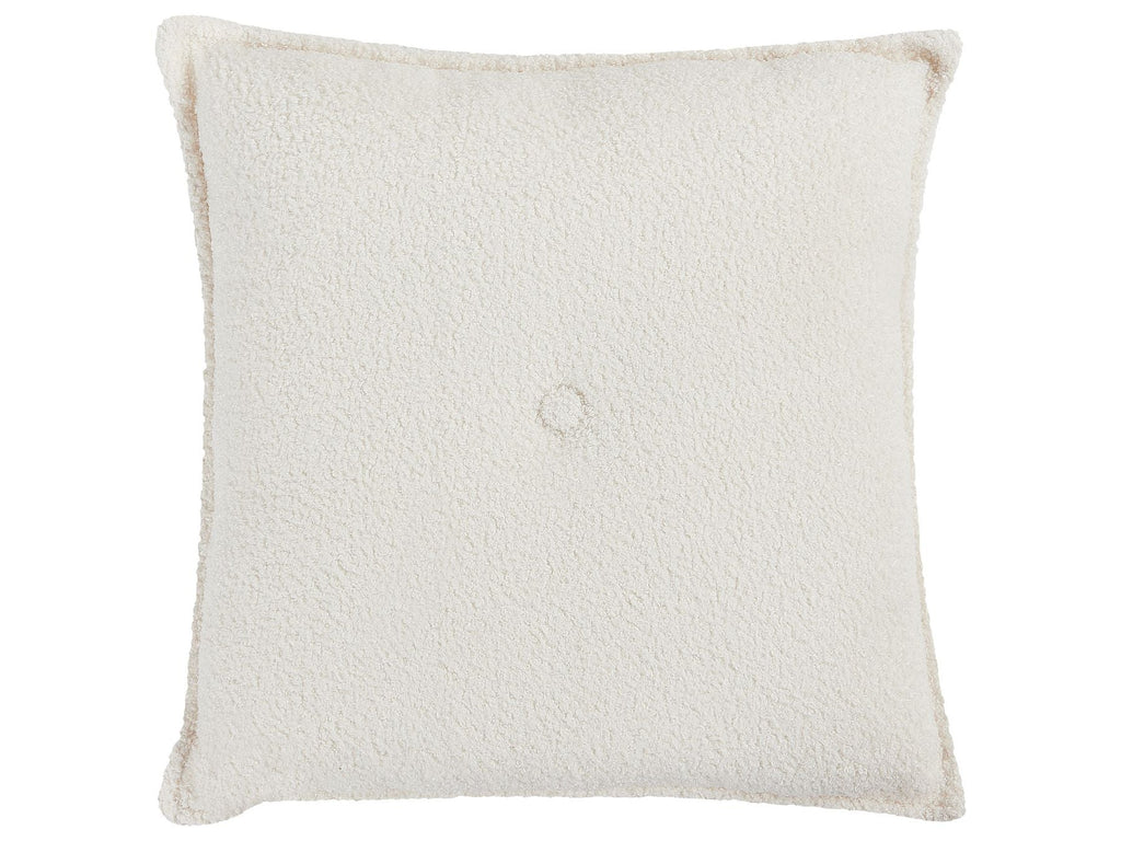 Left Hand Boucle Corner Sofa Off-White DOLVA