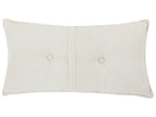 Left Hand Boucle Corner Sofa Off-White DOLVA