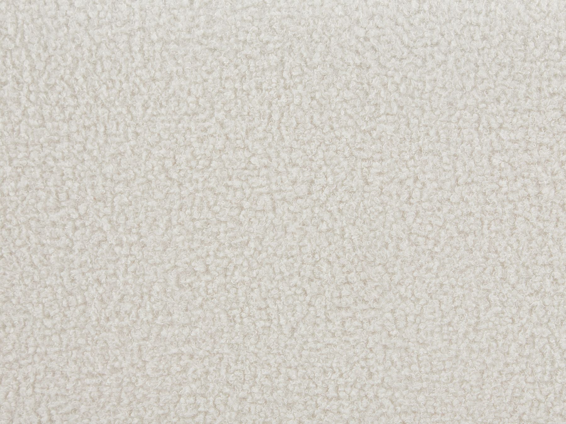 Left Hand Boucle Corner Sofa Off-White DOLVA