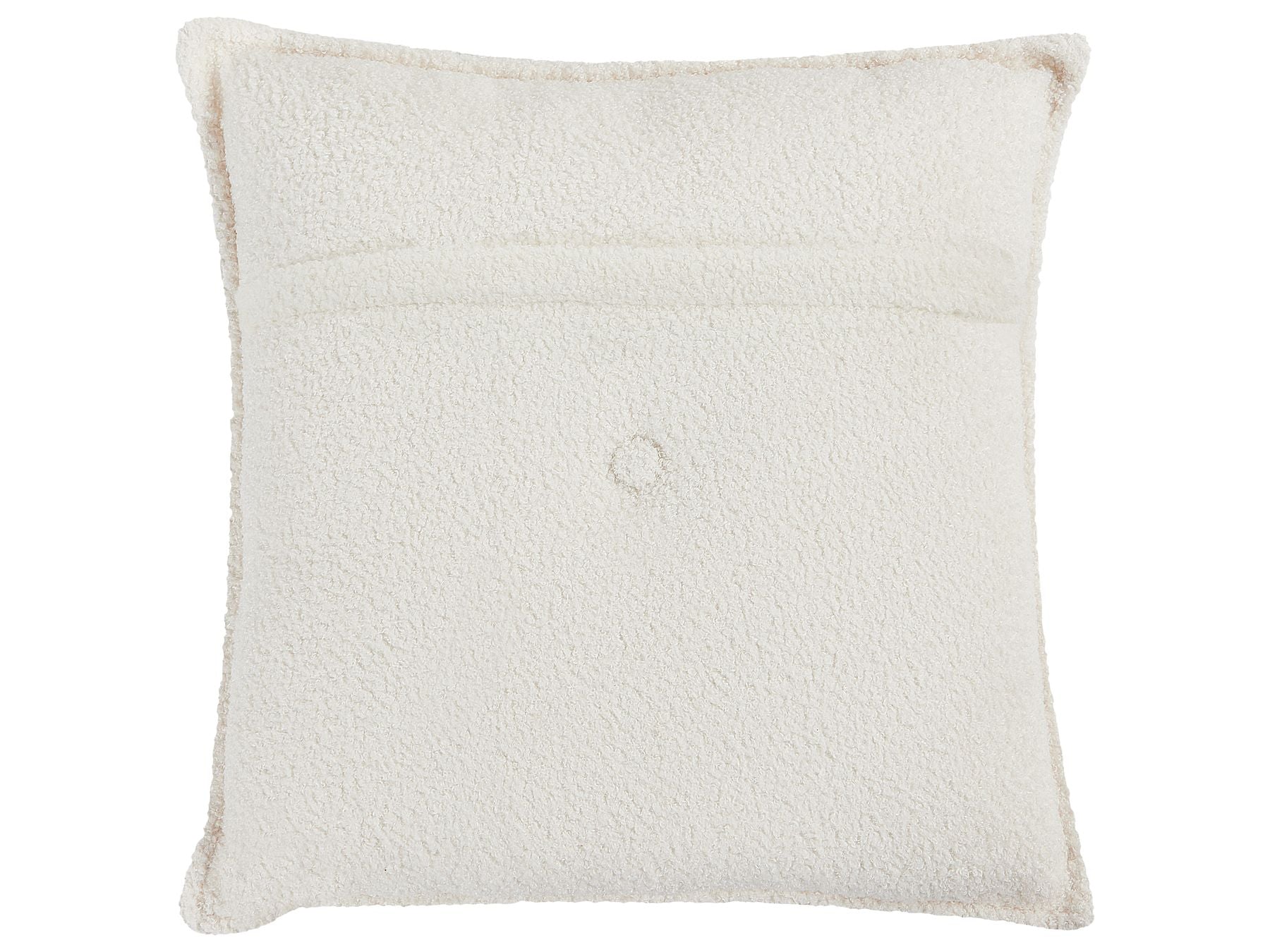 Right Hand Boucle Corner Sofa Off-White DOLVA