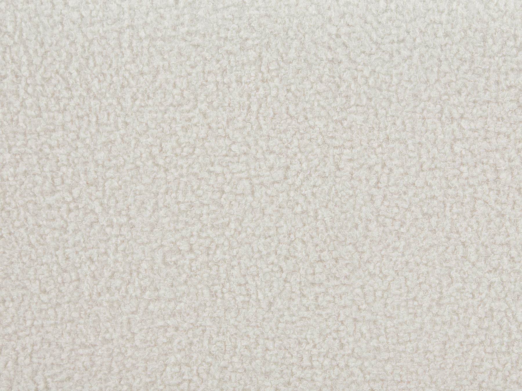 Right Hand Boucle Corner Sofa Off-White DOLVA