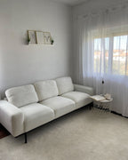 3 Seater Sofa Boucle White SOVIK