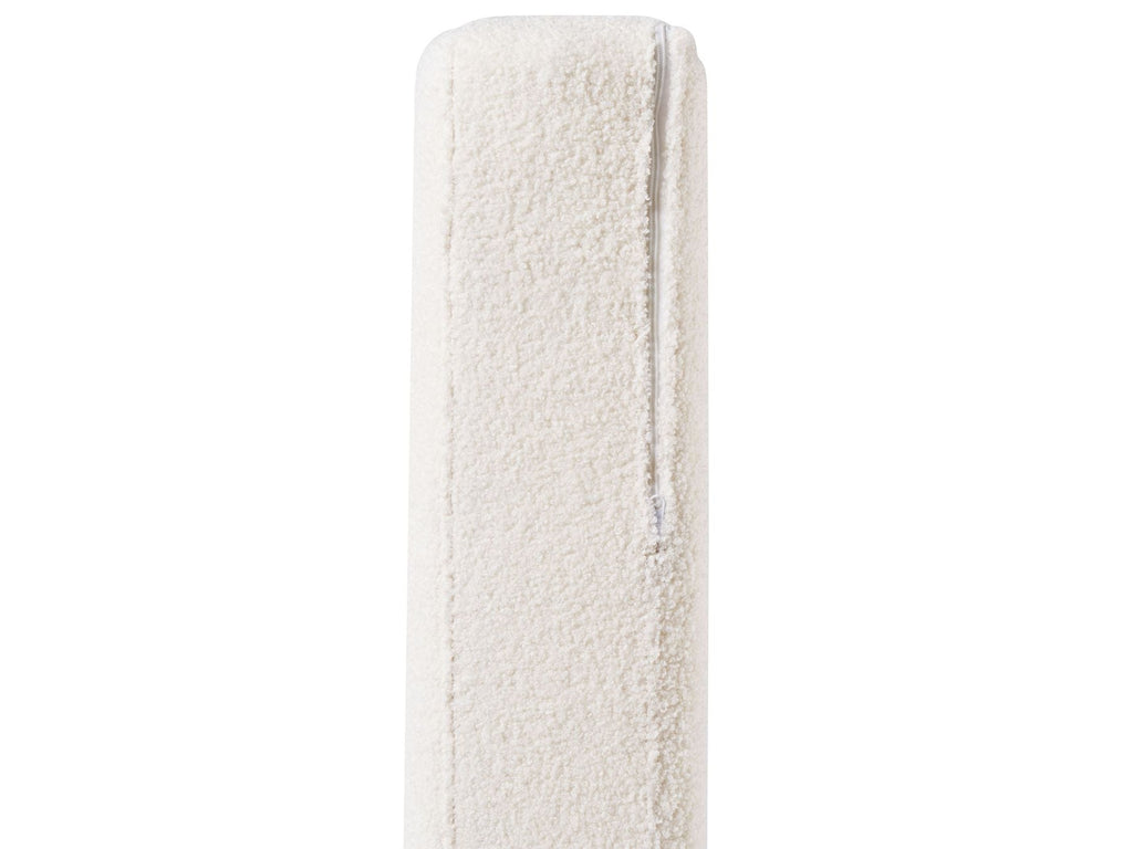 Corner Sofa OSLO Boucle White 4 Seater Left Hand