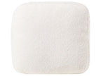 Left Hand Boucle Corner Sofa with Ottoman White OSLO