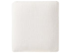 Corner Sofa OSLO Boucle White with Ottoman 5 Seater Right Hand