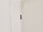 Corner Sofa OSLO Boucle White 4 Seater Right Hand