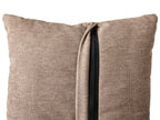 2 Seater Fabric Sofa Light Brown SKIVE