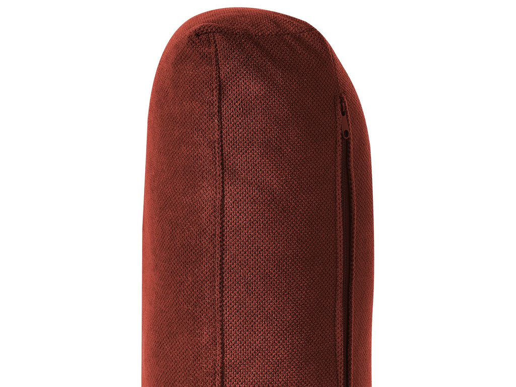 3 Seater Fabric Sofa Red NIVALA