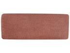 Right Hand Fabric Corner Sofa Red MALOY