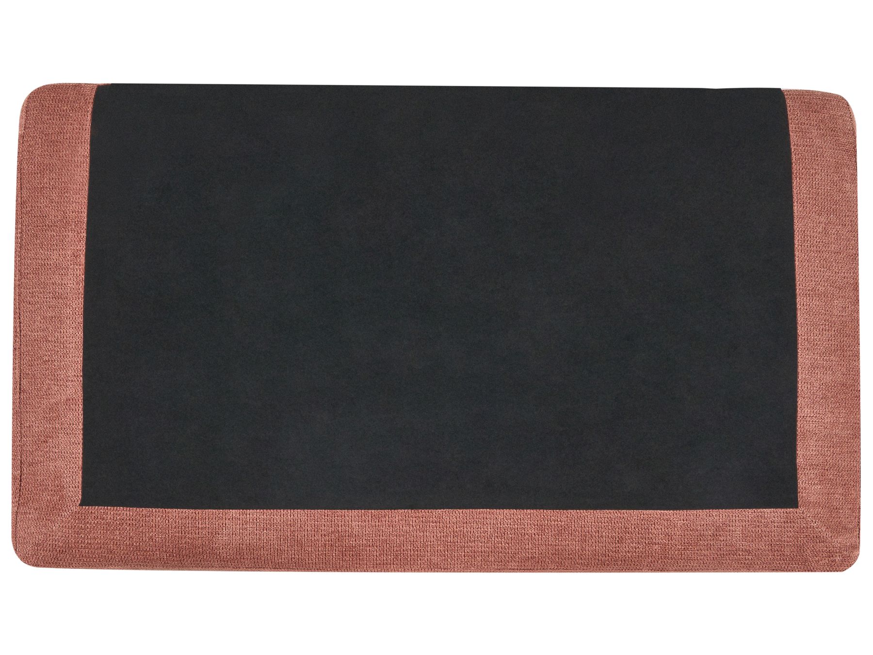 Right Hand Fabric Corner Sofa Red MALOY