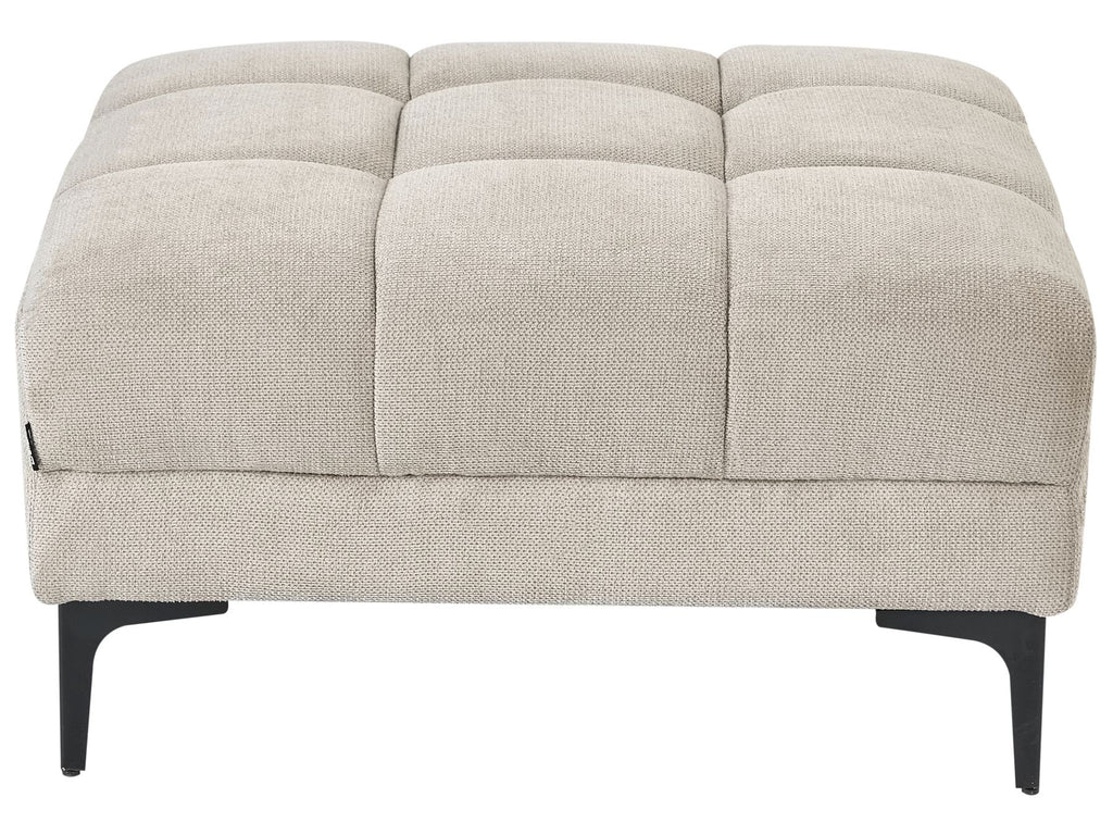Modular Corner Sofa Bed ALNES Fabric Beige 4 Seater Left Hand