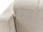 Modular U-Shape Sofa Bed ALNES Fabric Beige 6 Seater