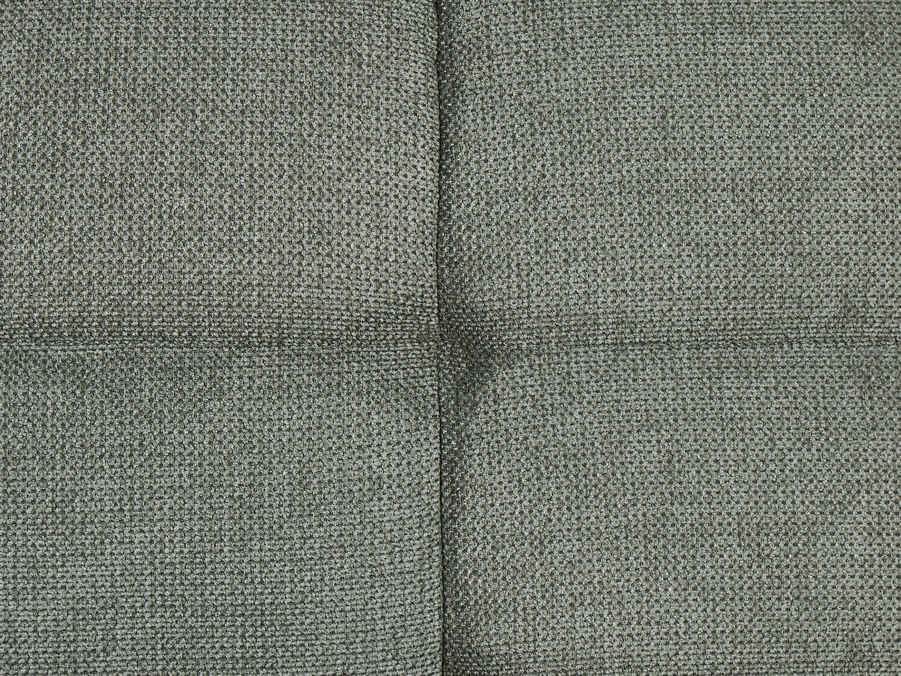 Sofa Bed ALNES Fabric Dark Green 3 Seater