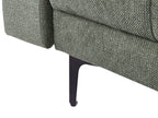 Modular U-Shape Sofa Bed ALNES Fabric Dark Green 5 Seater