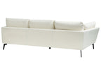 4 Seater Boucle Sofa White NENOLA