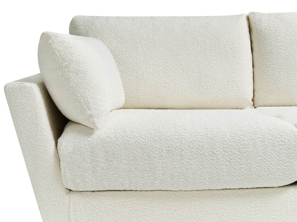 4 Seater Boucle Sofa White NENOLA