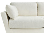 4 Seater Boucle Sofa White NENOLA