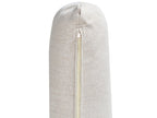 4 Seater Fabric Sofa Beige NENOLA