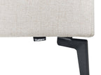 4 Seater Fabric Sofa Beige NENOLA