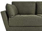 4 Seater Fabric Sofa Green NENOLA