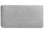 4 Seater Fabric Sofa Grey NENOLA