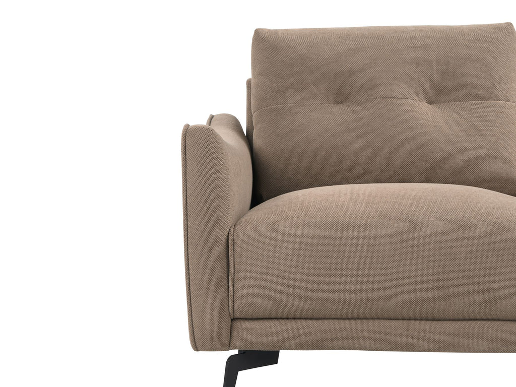 Fabric Sofa Brown NAPPA