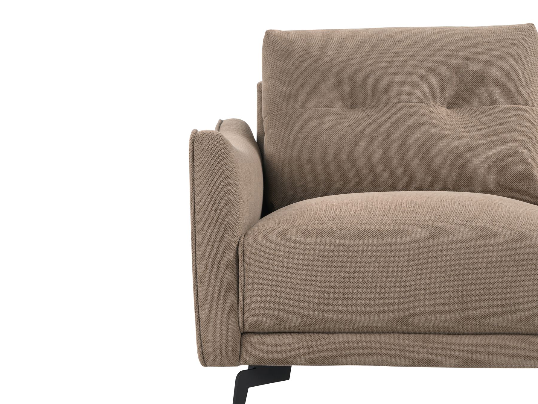 Fabric Sofa Brown NAPPA