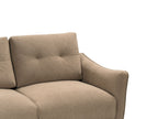 Fabric Sofa Brown NAPPA