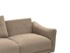 Fabric Sofa Brown NAPPA