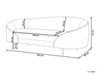 Fabric Sofa Off-White SAVAR