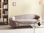 Sofa SAVAR Fabric Brown 3 Seater