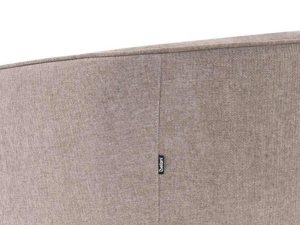 Sofa SAVAR Fabric Brown 3 Seater
