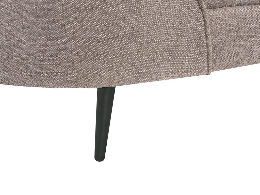 Sofa SAVAR Fabric Brown 3 Seater