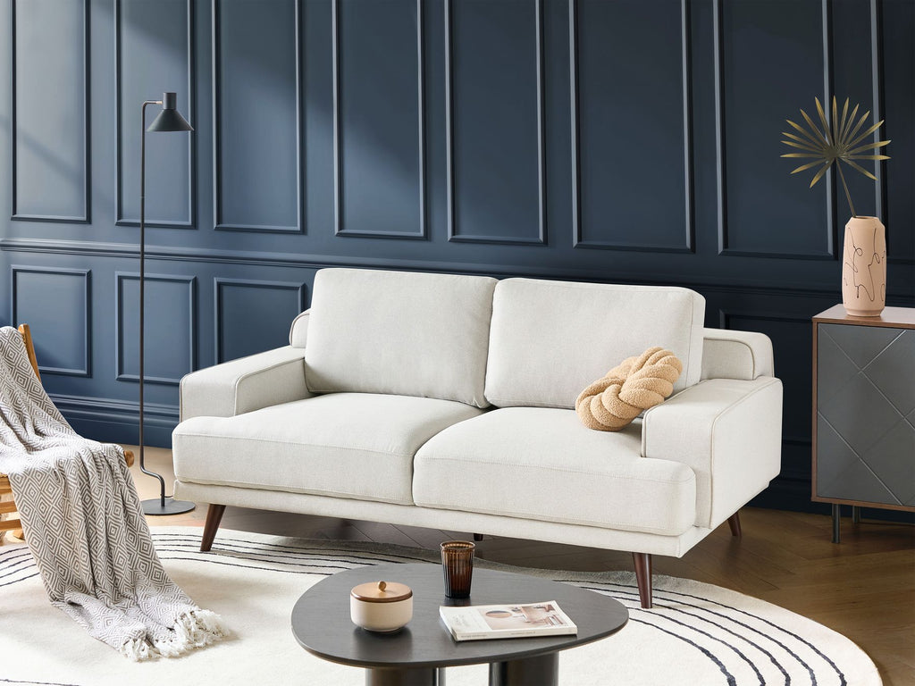 Fabric Sofa Light Beige DALUM