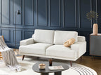 Fabric Sofa Light Beige DALUM