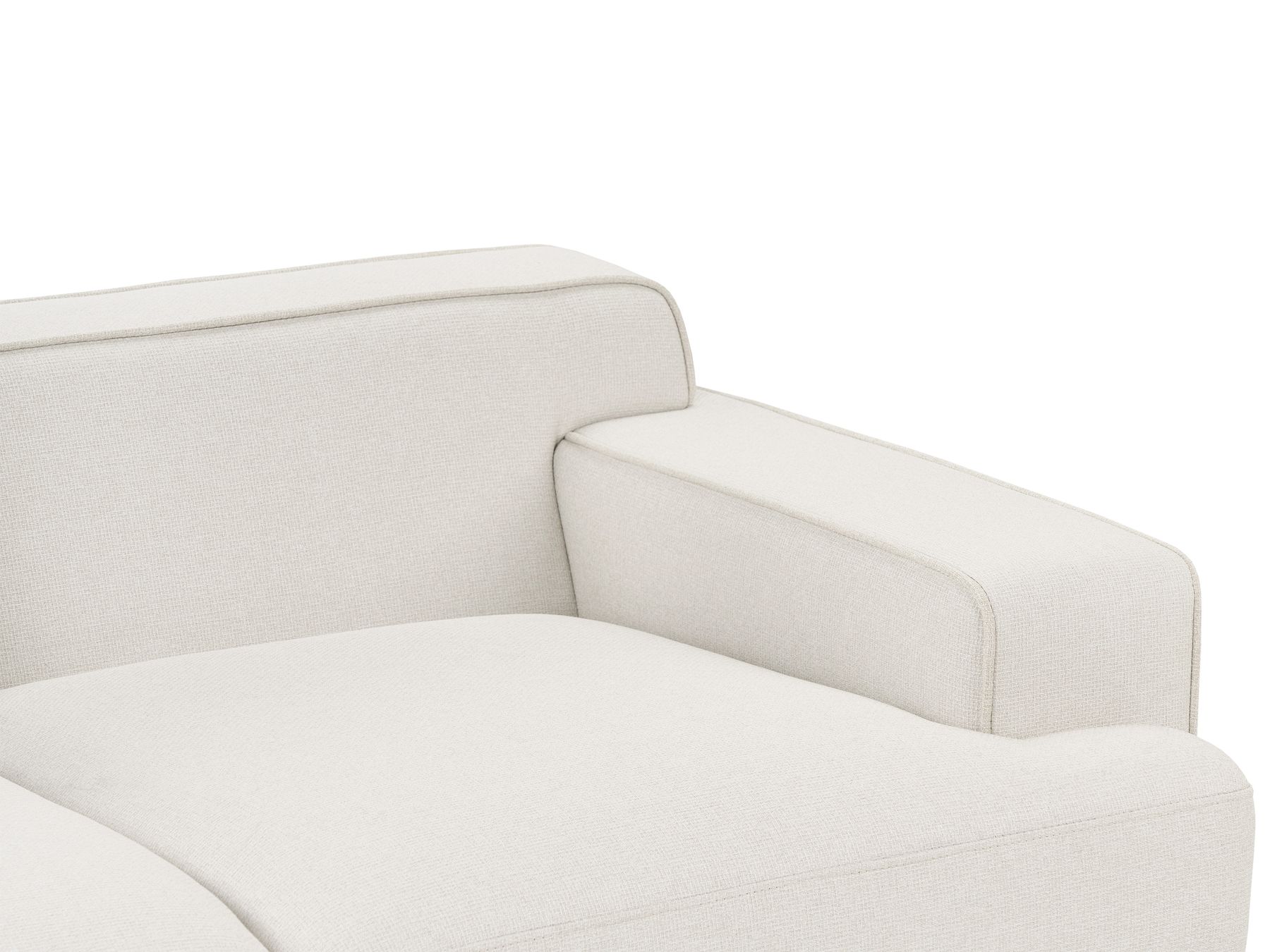 Fabric Sofa Light Beige DALUM