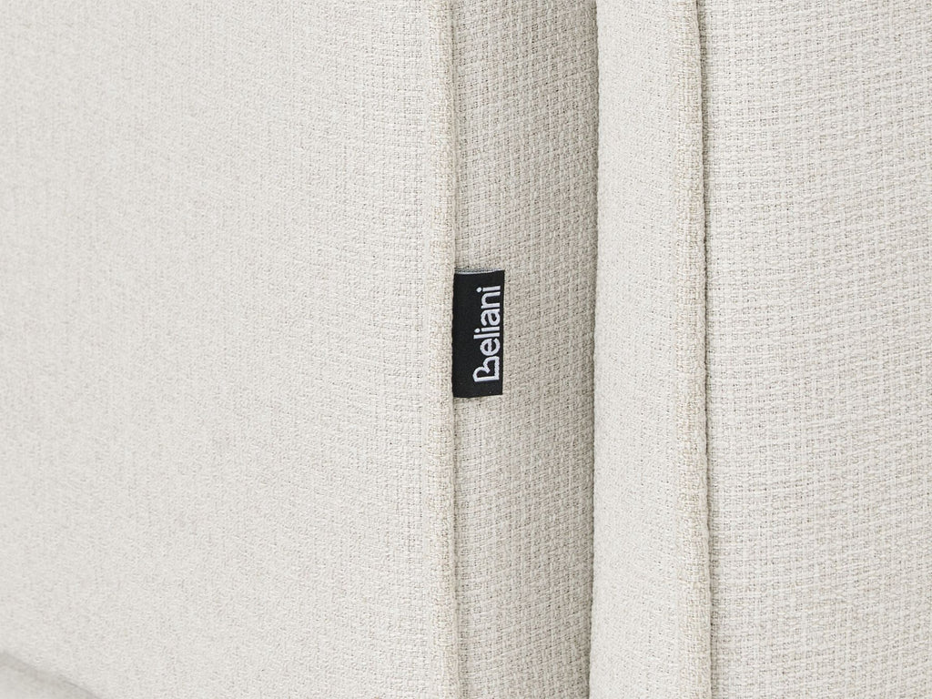 Fabric Sofa Light Beige DALUM